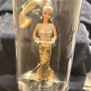 Barbie Gold and Blonde Glamour Doll